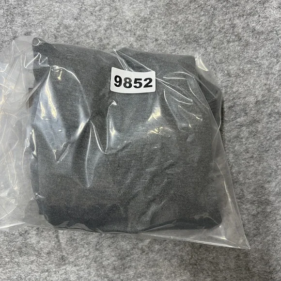 Polo Ralph Lauren Polo Shirt Mens Large Heather Gray Custom Slim Fit Flesh Pony - Picture 14 of 14